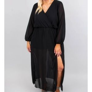 Maxi Dress (w/built in shorts! PSA: rip in fabric)